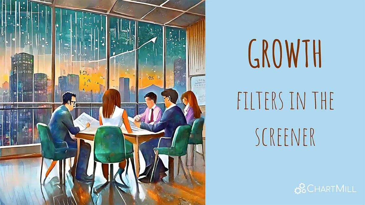 growth filters in the screener